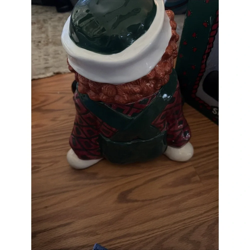 Vintage Raggedy Andy Cookie Jar 1998 Sakura Snowden Friends Ceramic w/ Box